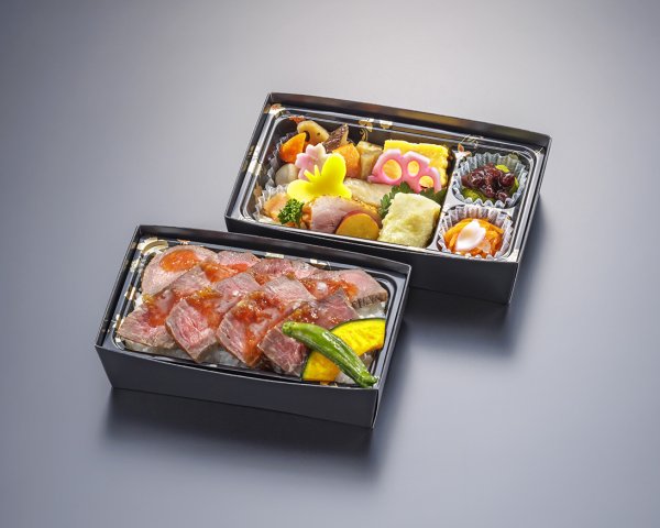 画像1: ステーキ弁当 (1)